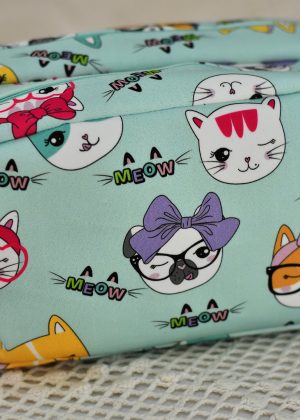 Necessaire Dupla Personalizada Meow