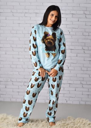 Pijama Malha Personalizado - Pet