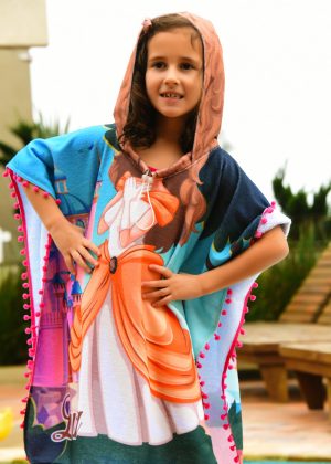 Toalha Poncho Princesa