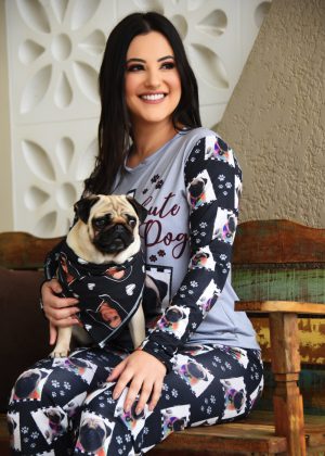 Combo Pijama + Lenço Chloe