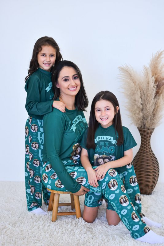 Pijamas Pareja Navidad Pijamas Personalizados Naispanda Conjunto